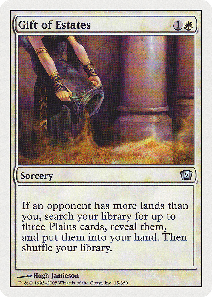 Gift of Estates (9ED-015★) (Foil)