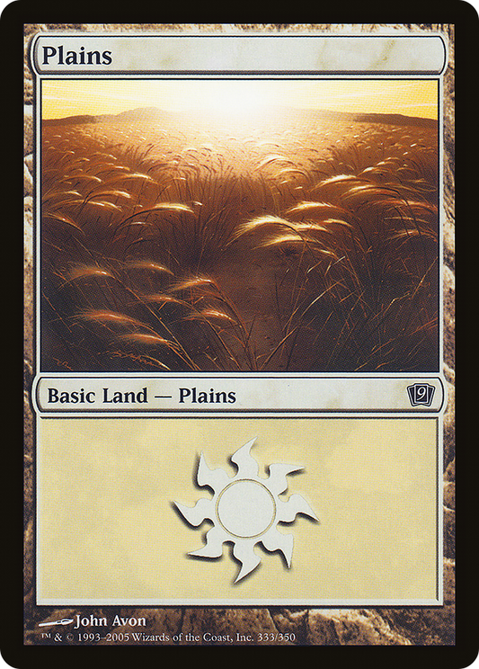 Plains (9ED-333★) (Foil)