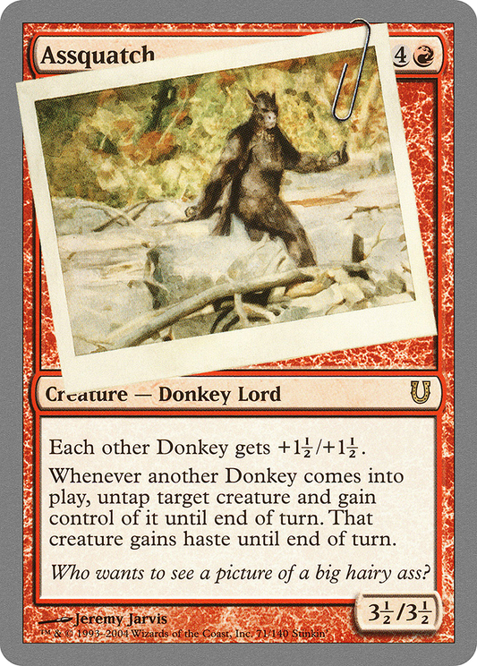 Assquatch (UNH-071) (Foil)