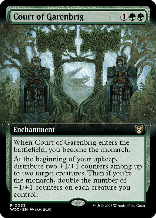Court of Garenbrig (WOC-033) (Extended Art) (Foil)