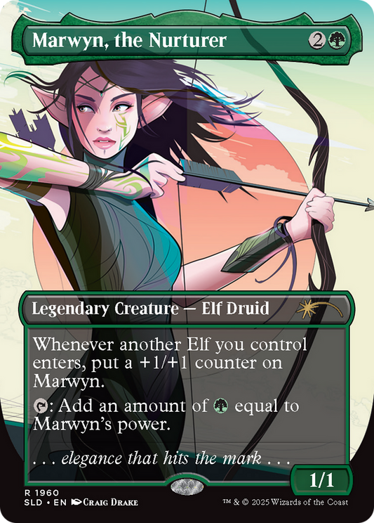 Marwyn, the Nurturer (SLD-1960) (Borderless) (Foil)