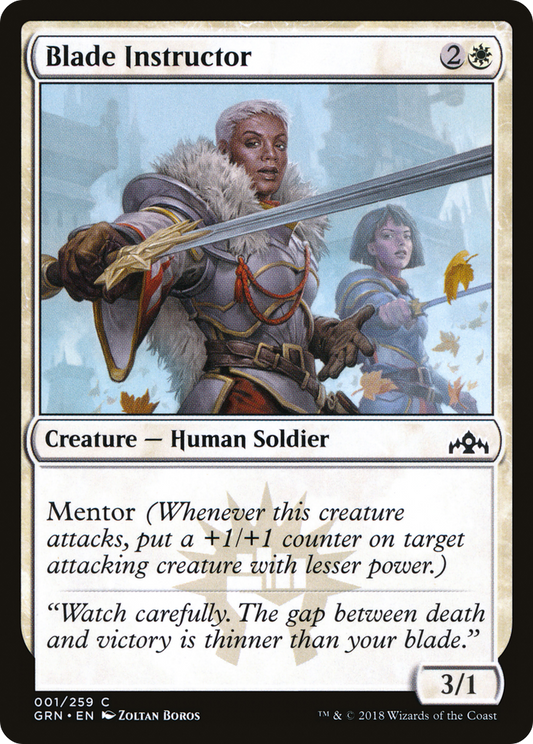 Blade Instructor (GRN-001) (Foil)