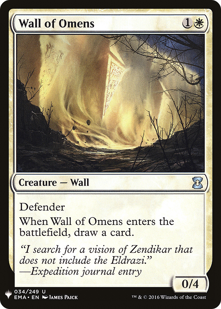 Wall of Omens (LIST-EMA-34)