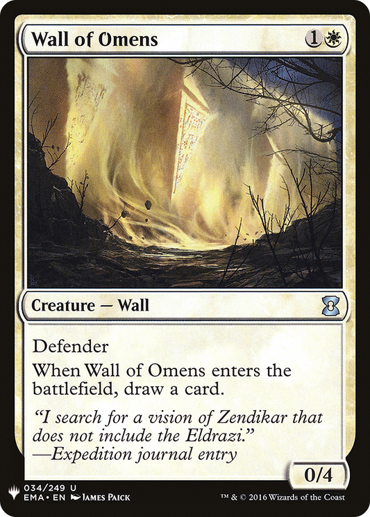Wall of Omens (LIST-EMA-34)