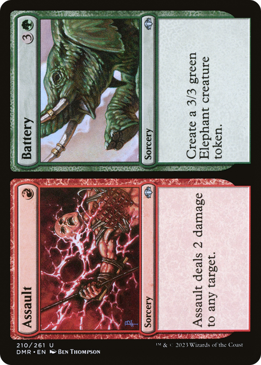 Assault // Battery (DMR-210) (Foil)