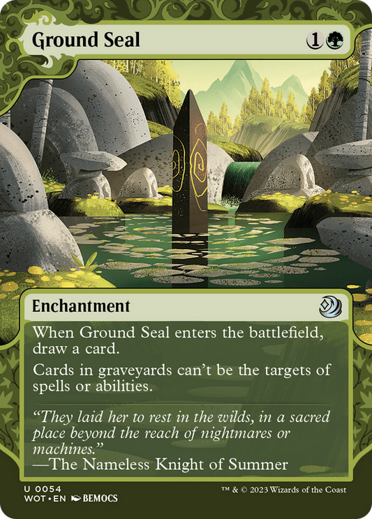 Ground Seal (WOT-054) (Showcase) (Borderless)
