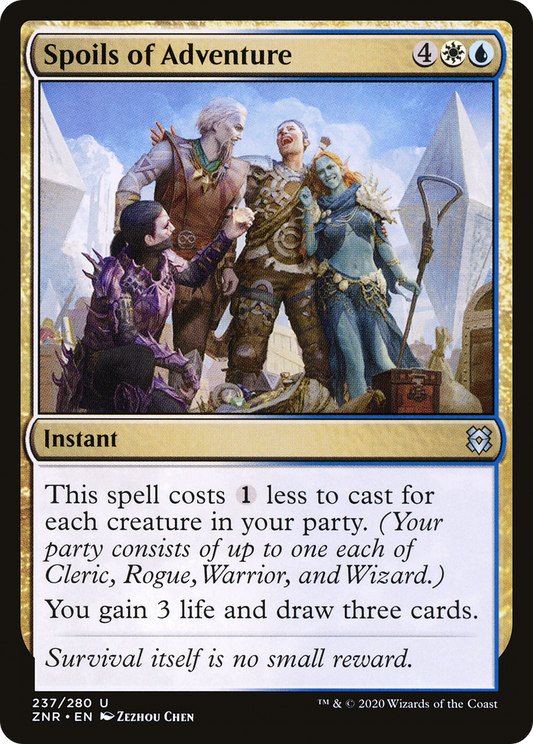 Spoils of Adventure (ZNR-237) (Foil)