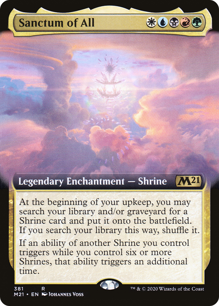 Sanctum of All (M21-381) (Extended Art) (Foil)