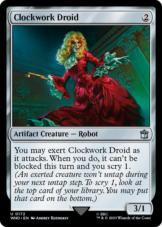Clockwork Droid (WHO-172) (Foil)