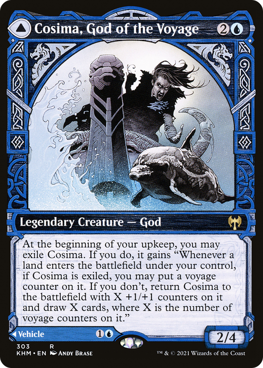 Cosima, God of the Voyage // The Omenkeel (KHM-303) (Showcase)