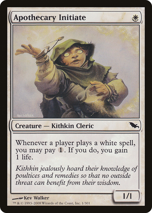 Apothecary Initiate (SHM-001) (Foil)