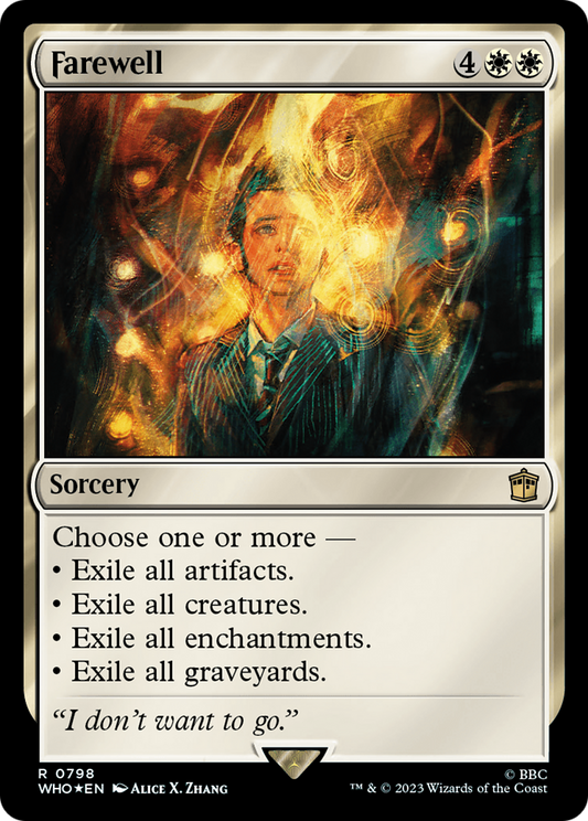 Farewell (WHO-798) (Surge Foil)