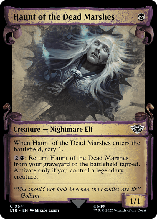 Haunt of the Dead Marshes (LTR-541) (Showcase) (Scroll)