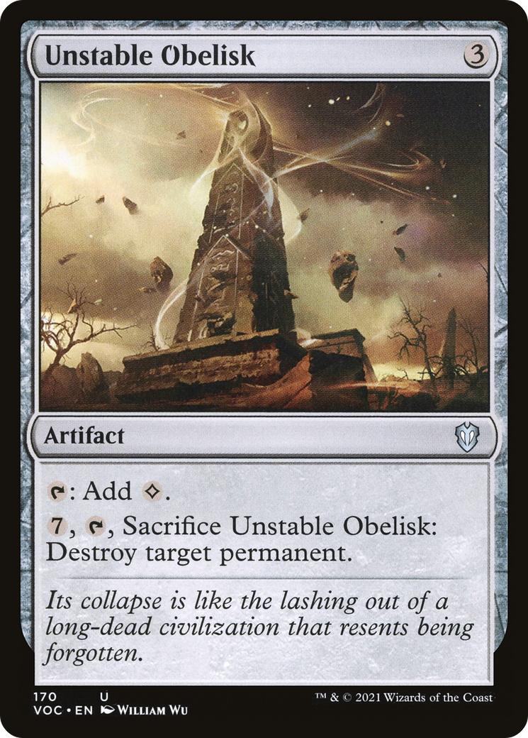 Unstable Obelisk (VOC-170)