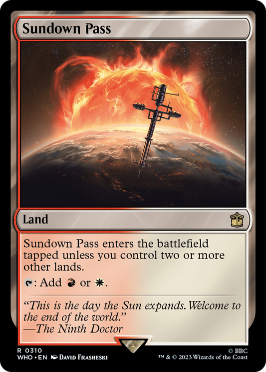 Sundown Pass (WHO-310) (Foil)