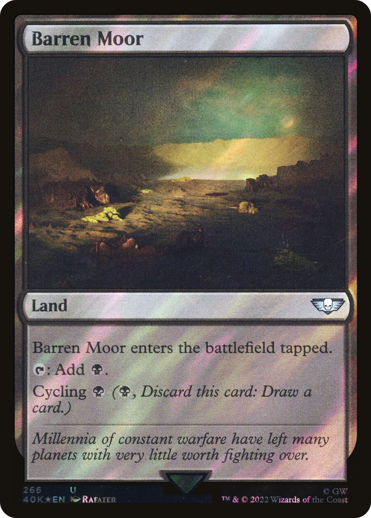 Barren Moor (40K-266★) (Surge Foil)