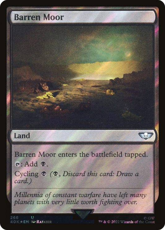 Barren Moor (40K-266★) (Surge Foil)