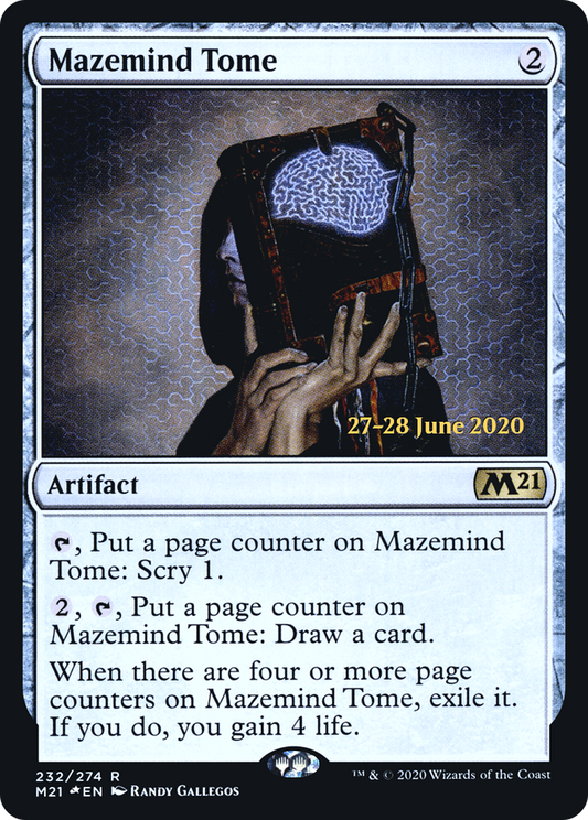Mazemind Tome (PRE-232S) (Foil)