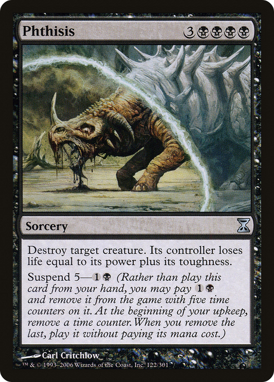 Phthisis (TSP-122) (Foil)