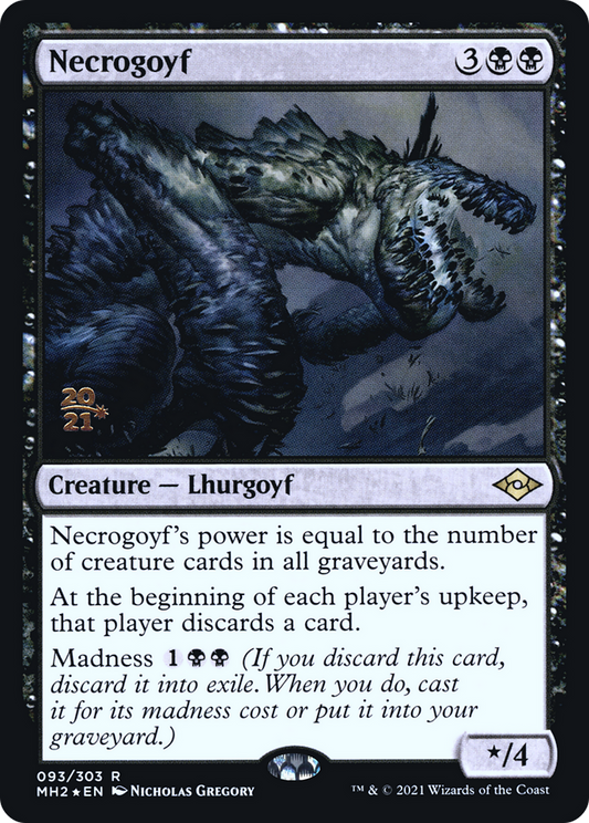 Necrogoyf (PRE-93S) (Foil)