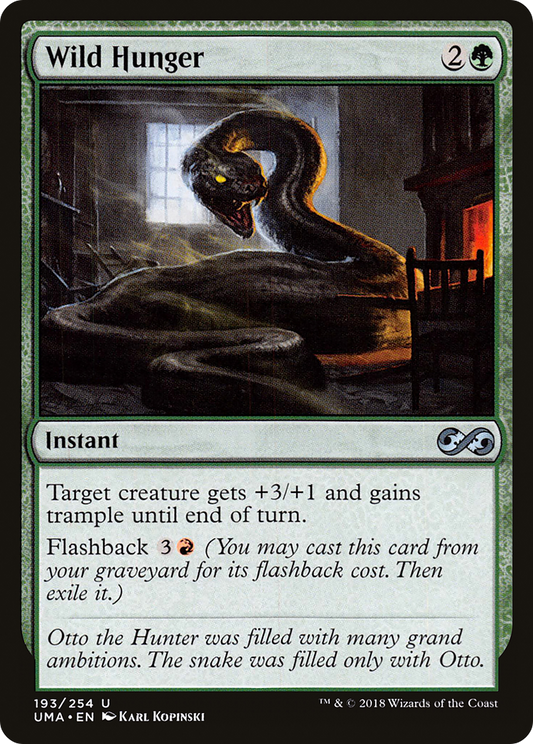 Wild Hunger (UMA-193) (Foil)