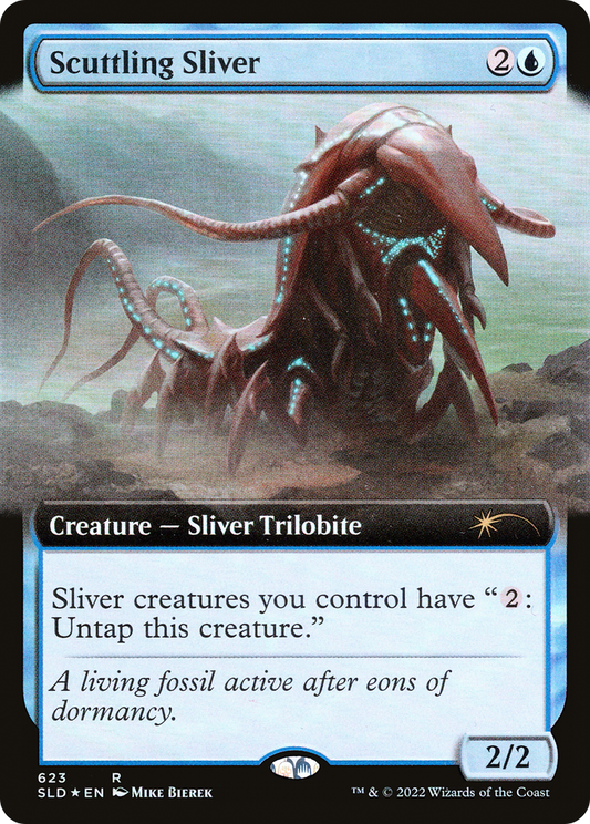 Scuttling Sliver (SLD-623) (Extended Art) (Foil)