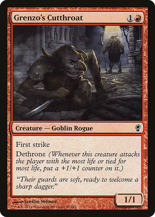 Grenzo's Cutthroat (CNS-032) (Foil)
