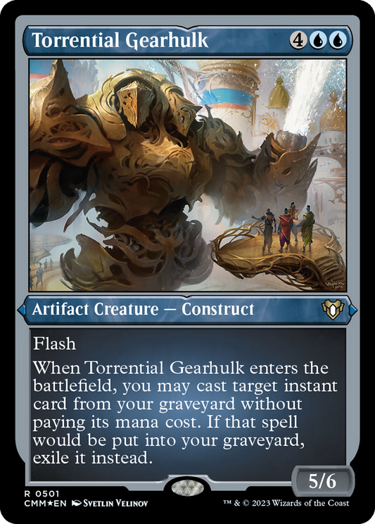 Torrential Gearhulk (CMM-501) (Etched Foil)