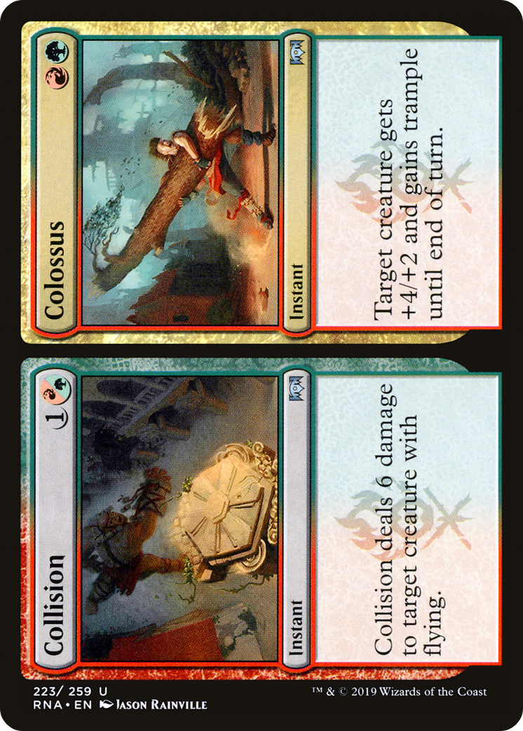 Collision // Colossus (RNA-223) (Foil)