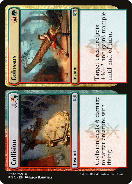 Collision // Colossus (RNA-223) (Foil)