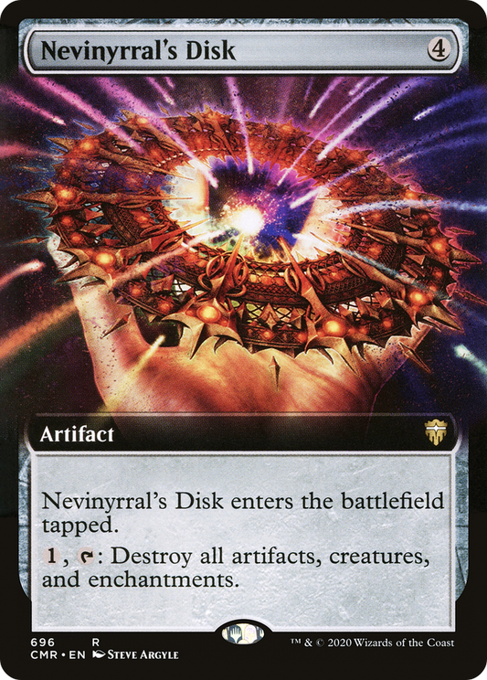 Nevinyrral's Disk (CMR-696) (Extended Art) (Foil)