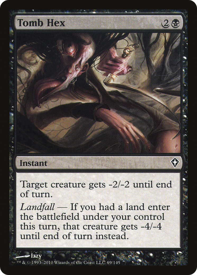 Tomb Hex (WWK-069) (Foil)
