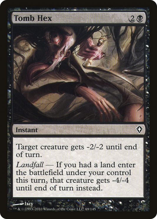 Tomb Hex (WWK-069) (Foil)