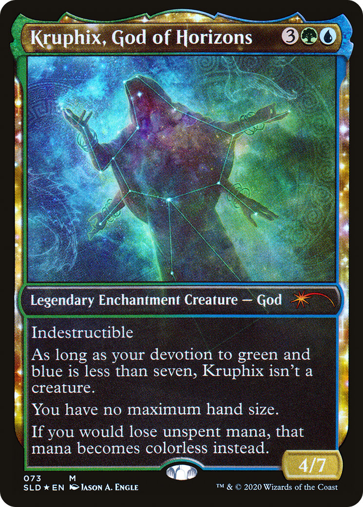Kruphix, God of Horizons (SLD-073) (Showcase) (Foil)