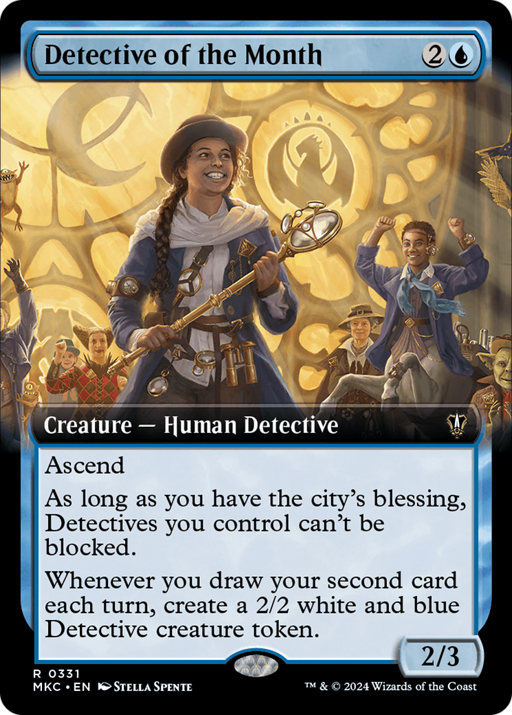 Detective of the Month (MKC-331) (Extended Art)