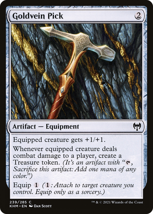 Goldvein Pick (KHM-239) (Foil)