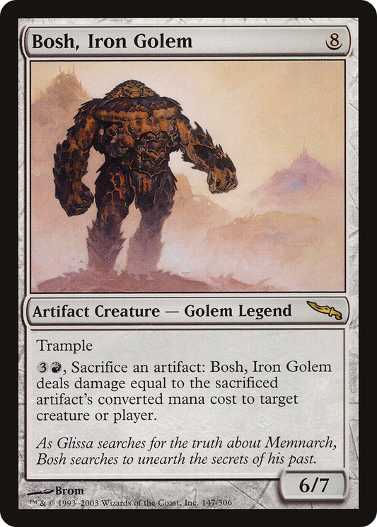 Bosh, Iron Golem (MRD-147)