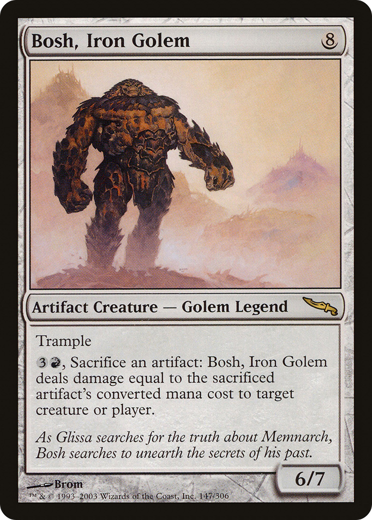 Bosh, Iron Golem (MRD-147) (Foil)