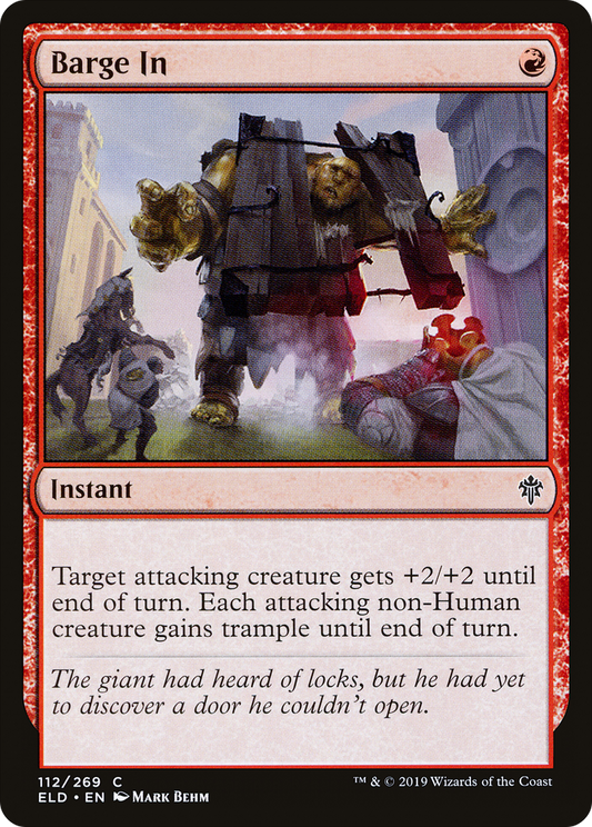 Barge In (ELD-112) (Foil)
