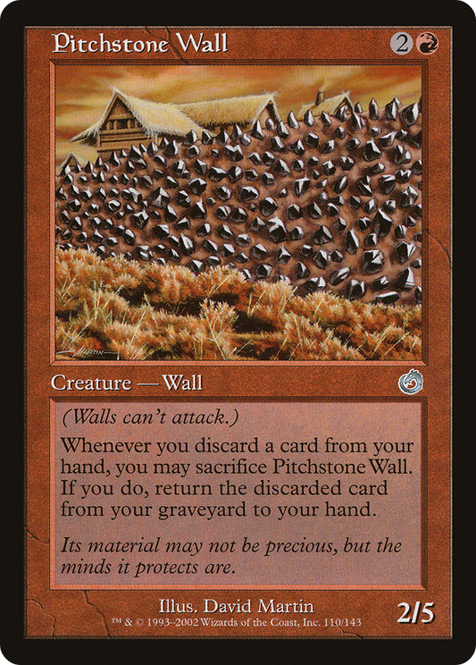 Pitchstone Wall (TOR-110) (Foil)