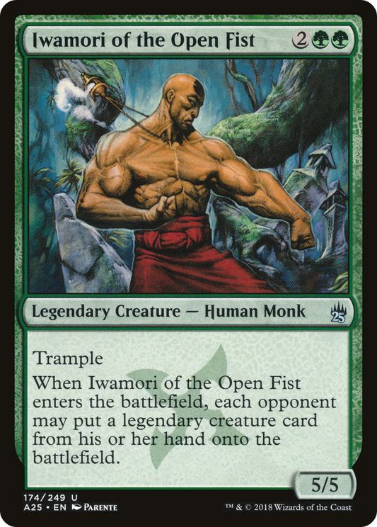 Iwamori of the Open Fist (A25-174) (Foil)