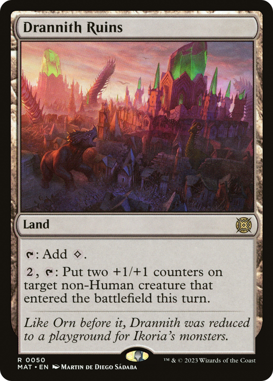 Drannith Ruins (MAT-050) (Foil)