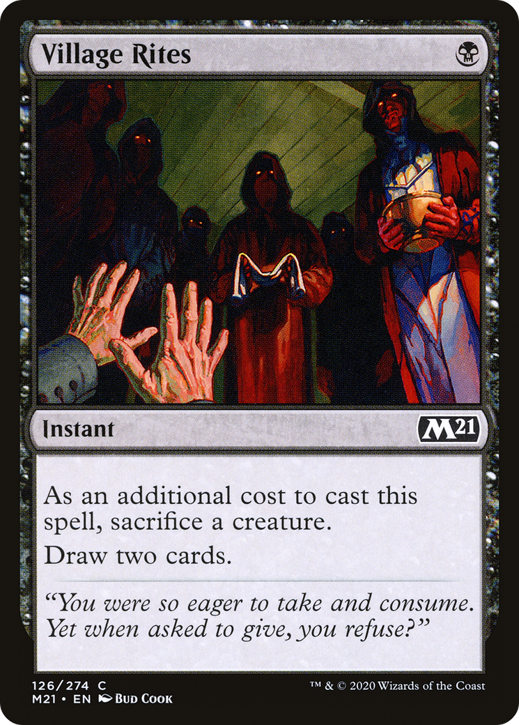 Village Rites (M21-126) (Foil)