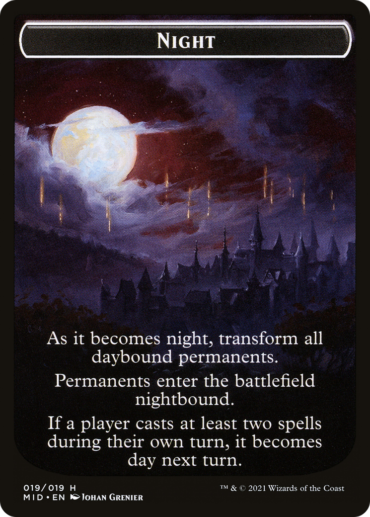 Day // Night Double-Sided Token (TMID-019)