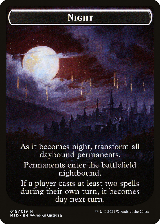 Day // Night Double-Sided Token (TMID-019)