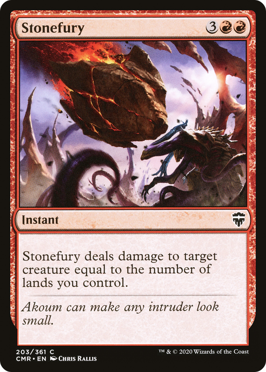 Stonefury (CMR-203) (Foil)