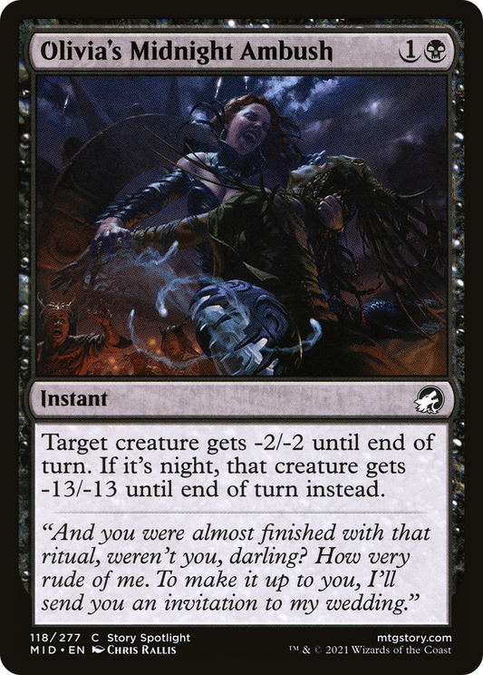 Olivia's Midnight Ambush (MID-118) (Foil)