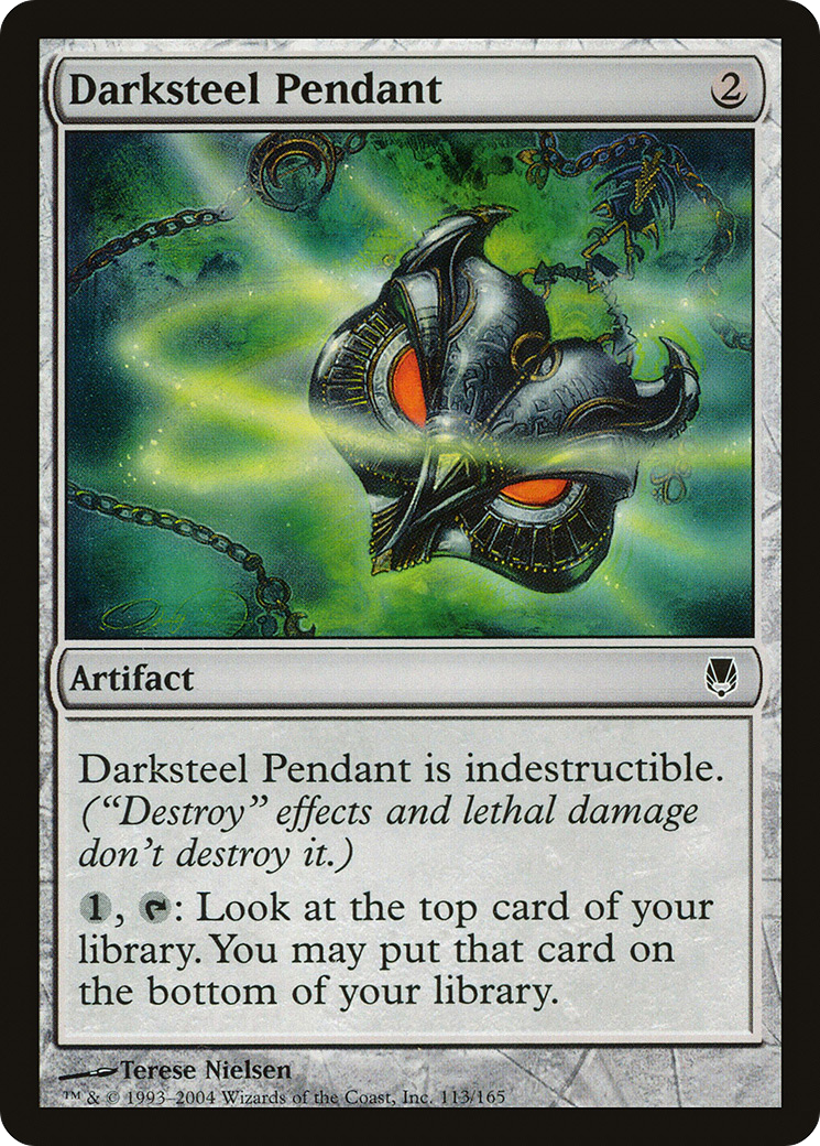 Darksteel Pendant (DST-113) (Foil)