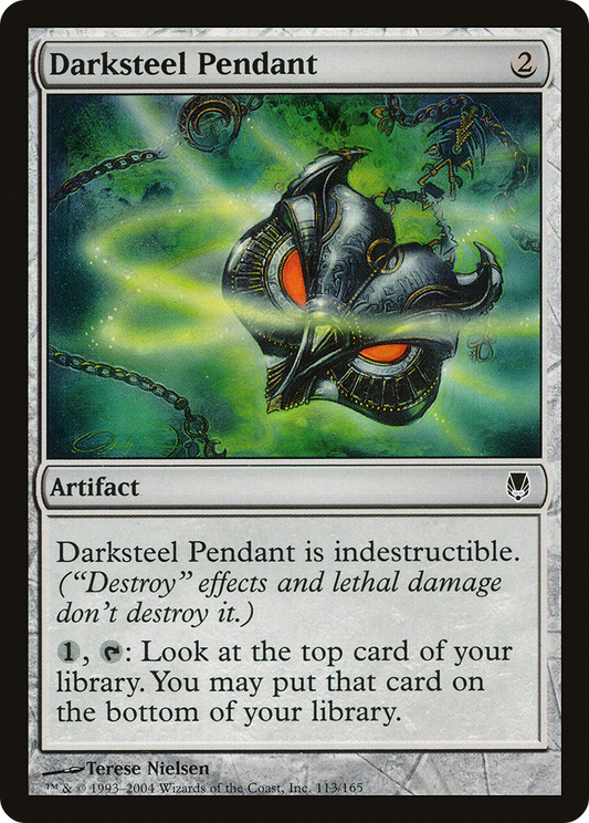 Darksteel Pendant (DST-113) (Foil)