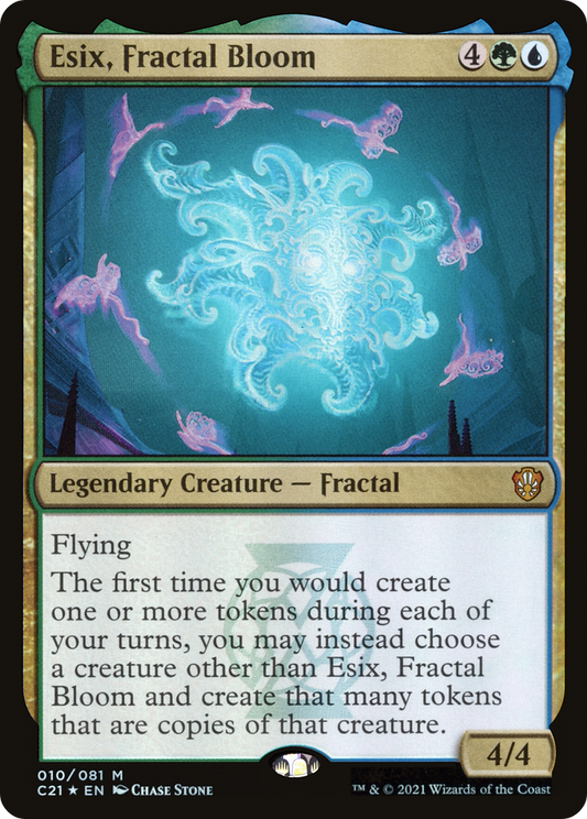 Esix, Fractal Bloom (C21-010) (Foil)